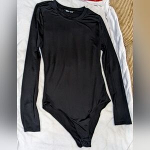 SHEIN Dark Gray Crew Neck Top